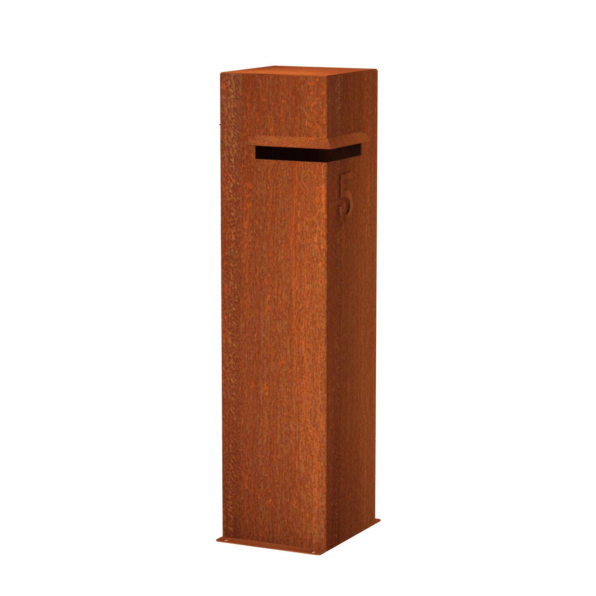 Ivar corten brievenbus Ivar corten brievenbus